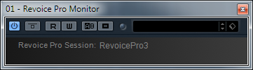 Nuendo Revoice Pro Monitor